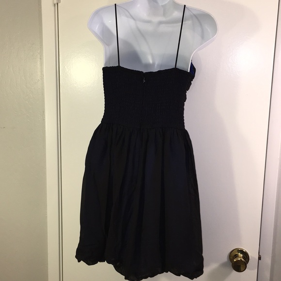 TIH Hype dress black blue dress size medium juniors or womens - Picture 12 of 16